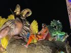 Not just reinas are on the floats; there are guys too!