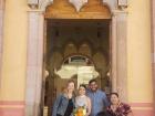 During Semana Santa, the city of Zacatecas puts on a cultural festival. We attended lots of concerts, including a fantastic piano recital by Mexican pianist Argentina Durán. Here, Sam and I are pictured with Argentina and her mom.