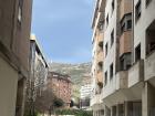 The mountains outside of Oviedo, viewed from the city