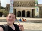 Visiting Fo Guang Shan on a field trip with my 3rd grade students