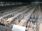 Visiting the Terracotta Warriors outside of Xi'an, Shaanxi, China