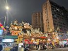 Taipei-Fu Chenghuang Temple next to the entrance of Raohe Night Market