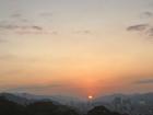 Sunset overlooking Taipei