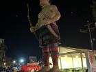 A statue of an indigenous male at the Dongdamen Night Market in Hualien, Taiwan where many indigenous people reside