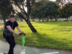 You can also get around by electric scooter!