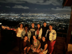 Some friends and I at the mirador, or lookout