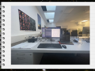 Another view of my desk at work: I look at data of galaxies, do some calculations, and read and write scientific papers. I also drink a lot of coffee!