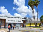 Namibia's airport is small unlike many other international airports