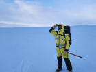 Out exploring in Antarctica