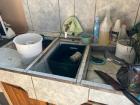 The "pila" or sink where we prepare food and sometimes wash clothes