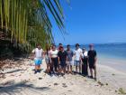 With my students at Parque Nacional Manzanillo