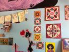 Local art cafe in Limón; I bought two of their paintings!