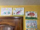 Ely, Adry, and I often like to paint together. Here's a glimpse of our gallery.