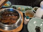 Delicious grilled eel and 유산균, a probiotic to aid in digestion