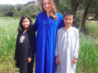 Me with her brother and sister, Marwan and Safa 