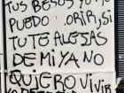 Here is some street art I found in Montevideo, Uruguay. Can you figure out what it means?