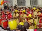 Drums are a very critical part to the music in carnaval parades and music, as it sets the beat for dancing and movement