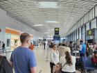 The Panama City airport as I was waiting to go through the second round of security