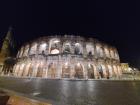 The Verona Arena in Verona, Italy built in 30 AD