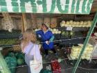 A stall at the local market