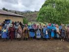 Maize is such an important crop in Lesotho that it is even featured in prints on traditional clothing