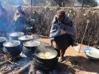A pitsa is a large pot used to cook papa over fire