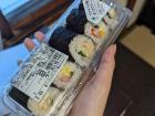 Maki Sushi I picked up from a convenience store/konbini nearby--it had a unique taste