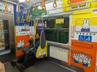 A rare encounter with a Miffy themed train!