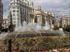This shot of the city center captures the warmth of the beginning of the spring season