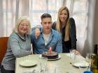 Mama Anna and her two children