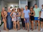 My host and all of her family including their significant others