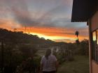 A beautiful sunset seen from my front yard!