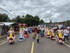 The local youth "baile tipico" (typical dance) group at a festival