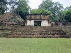 One of the towers located at Cahal Pech, which served as a palace for nobles and Maya royalty