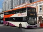 Double decker buses are a common sight in Singapore
