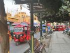 A very busy street in Peru!