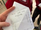 An example of what one student wrote about what they can achieve on their fortune teller