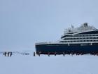 Le Commandant Charcot is a Polar Class 2 ice-breaker ship