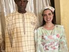 My father put on his fanciest tunic to go to prayers at the mosque on Korite.