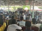 Our neighboring village of Sare Mansa held a three-day celebration where people from all over our region and outside the country came together for a spiritual service and to eat, play and celebrate in general. 