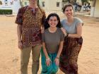 Sometimes I jokingly show my host family pictures of my fellow volunteers and insist we are all related, too. This is my "daughter'' Numbe who lives in another region. 