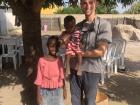 I snapped a pic of Famita, Thierno and Usumon. She has helped both of us learn the local language and Thierno was born just a month after we moved here, so we have watched him grow up! 