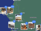 I've had the pleasure of visiting quite a bit of Senegal over the past two years! The top of the country abuts Mauritania and boasts Saharan, dry landscape, while the southern parts below me are jungle, humid and dense forest. 