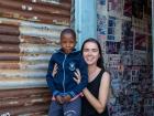 Me and my neighbor Busisiwe 