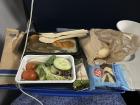 My meal aboard the United flight that brought me from Chicago to Edinburgh! 