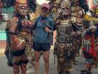 I got to take a picture with some of the "conviteros" (those dancing in the convites)