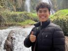 I felt happy reconnecting with nature at a park named Monasterio de Piedra