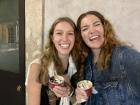 Kayleigh and I at our first gelato stop