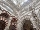 Here you can compare the mosque architecture and the cathedral which was later added inside of the original building!