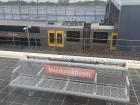 A bench I sit at while I wait for the train